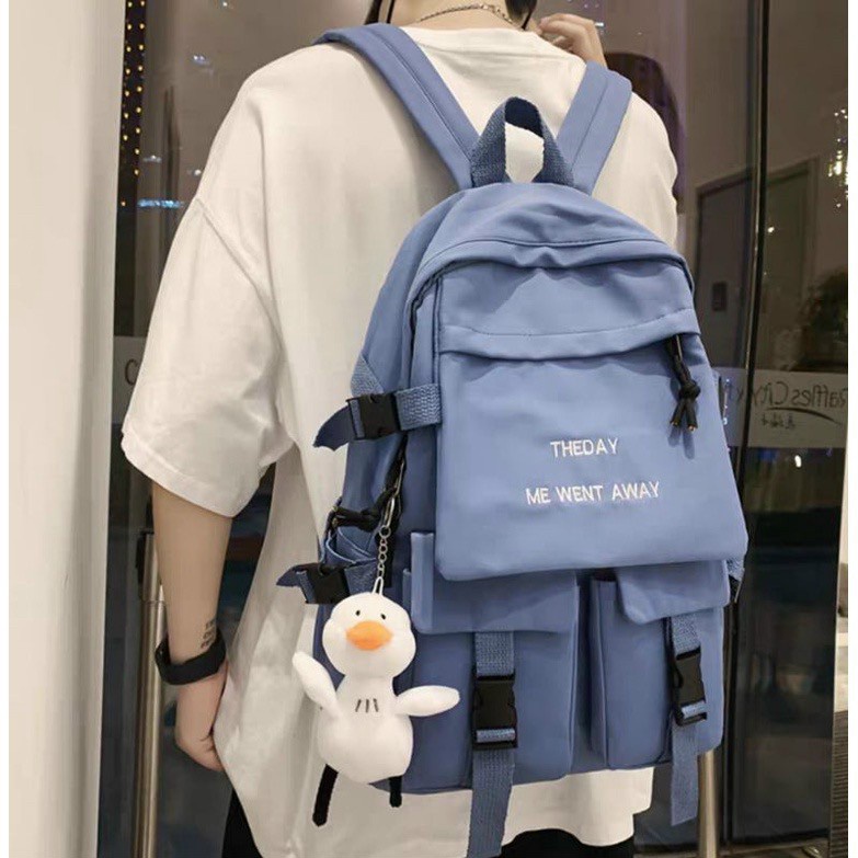 Balo đi học nam nữ du lịch thời trang, Balo nữ đẹp ulzzang cao cấp unisex đựng vừa laptop hàn quốc Wway114