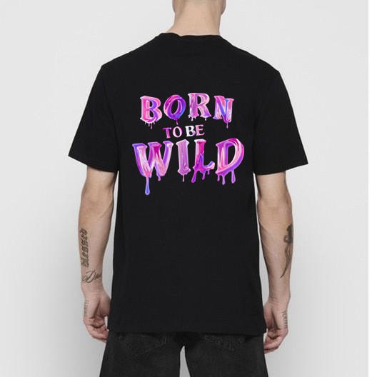 [UNISEX] Áo Thun 100% Cotton Born To Be Wild