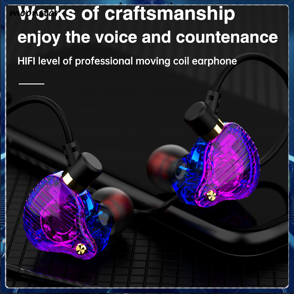 Tai Nghe Nhét Tai Có Dây Siêu Nhẹ Ms 1 Set Qkz Sk3