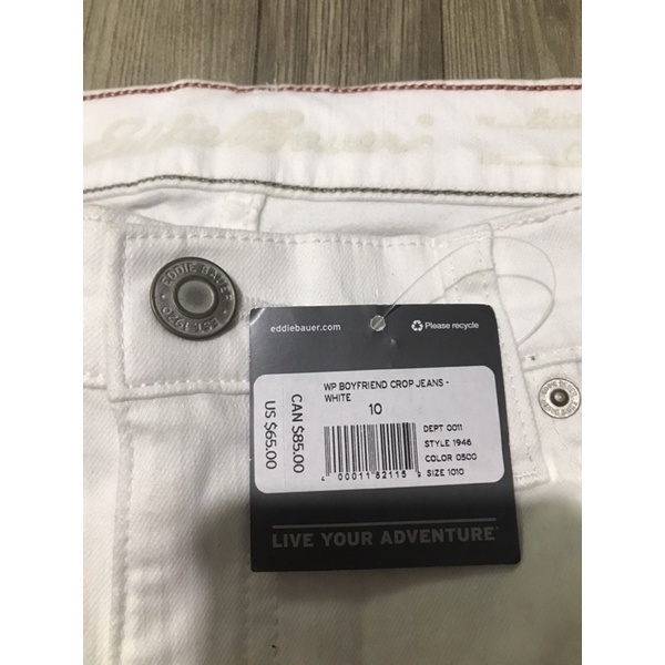 Quần jeans nữ eddiebauerrr co giãn bigsize size 10us 67-75kg