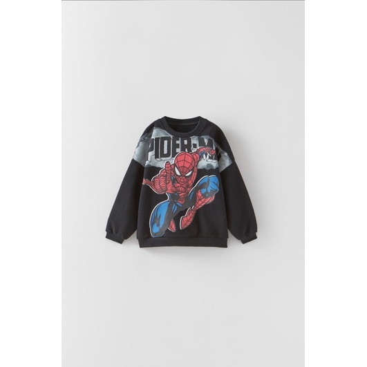 Bộ nỉ bé trai người nhện đen Spiderman N.E.X.T 10-22kg