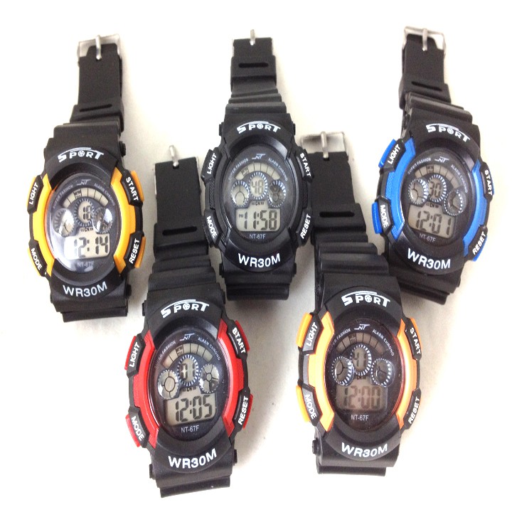 Đồng hồ thể thao trẻ em SP795 - 5 màu, đồng hồ đeo tay trẻ em