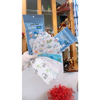 Combo 50 cái khẩu trang 4d mask kid kf94 trẻ em