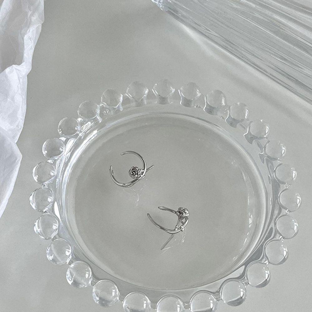 Bông Tai VANES1 Hình Hoa Hồng Phong Cách Retro Thời Trang Cho Nữ