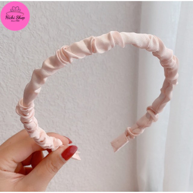 [MẪU MỚI NHẤT] Xước Tóc Vải Tiểu Thư Phong Cách Hàn Quốc