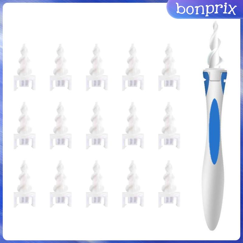 Bộ Dụng Cụ Lấy Ráy Tai Mềm Mại Linh Hoạt Kèm 16 Đầu Thay Thế Tiện Dụng