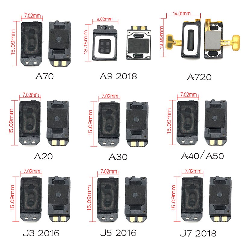 Set 2 Phụ Kiện Âm Thanh Chuyên Dụng Cho Samsung A9 A8 A6 A7 J7 J6 J8 J4 2018 / J3 J5 2016 / A20 A30