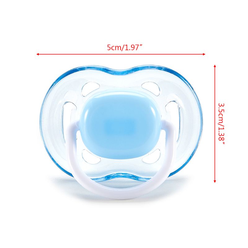 Ti giả dỗ yên tập nhai gặm bằng silicone thoải mái cho em bé