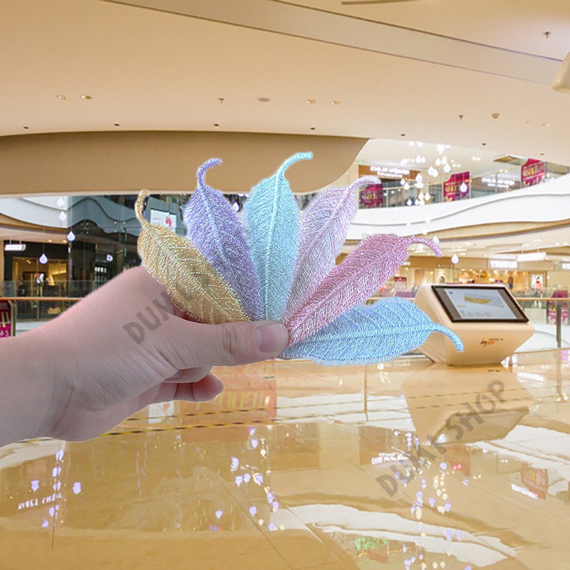 Set 3 cái kẹp mái hình lá phong cách Hàn Quốc