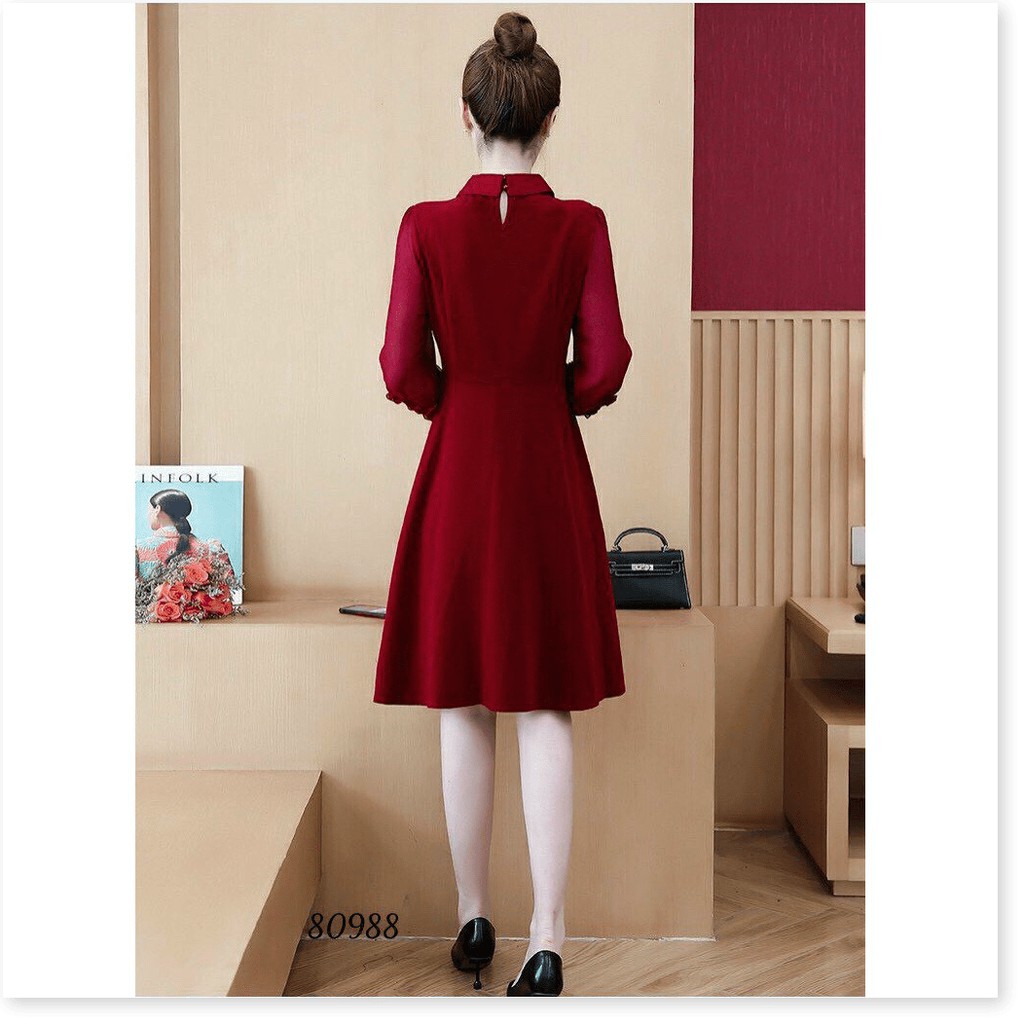 ĐẦM VOAN UMI ĐÍNH NGỌC CỰC SANG DÀNH CHO CÁC QUÝ CÔ THỜI TRANG MỚI NHẤT HIỆN NAY