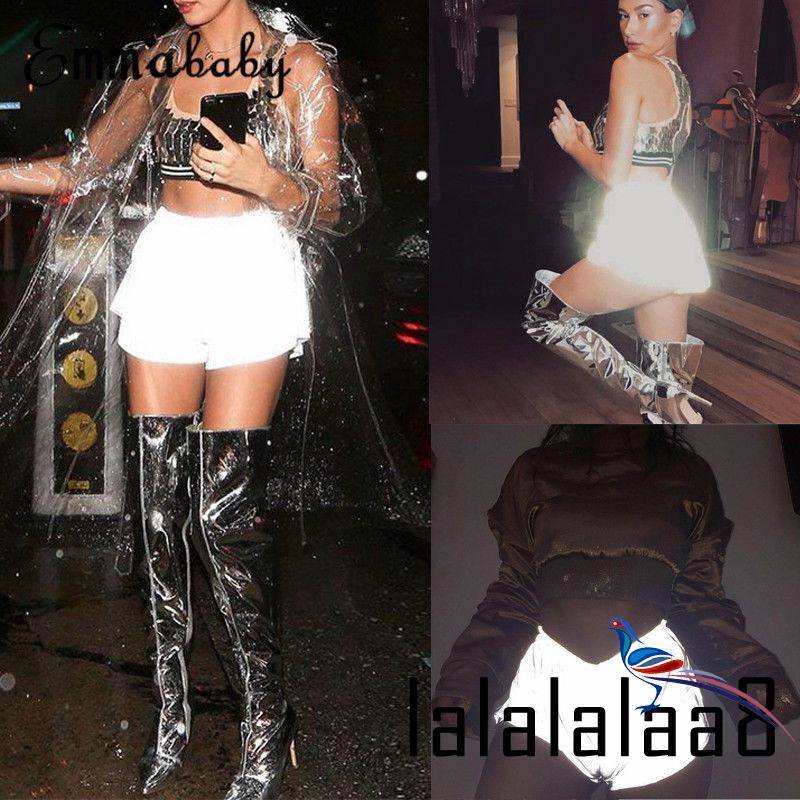 Quần Short Lưng Cao Dạ Quang Quyến Rũ Cho Nữ | BigBuy360 - bigbuy360.vn