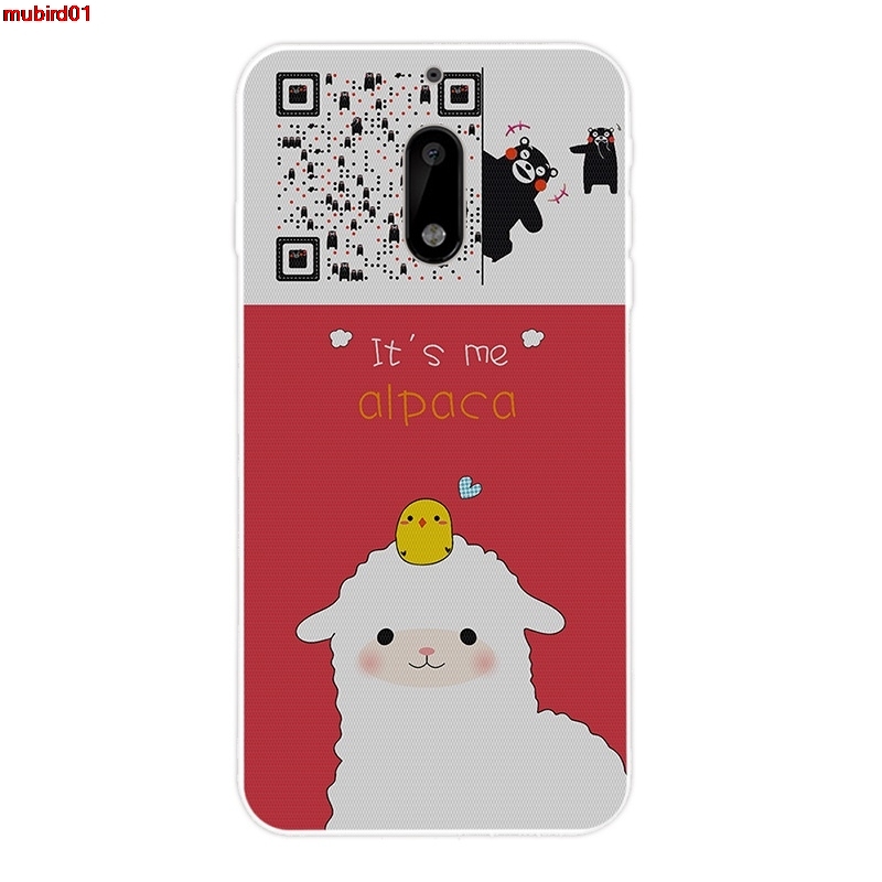 Ốp silicon in hình đáng yêu cho Nokia 6 3 5 3310 7 6.1 2.1 3.1 X3 X5 X7 X6 5.1 7.1 8.1 8 Plus 2.2 3.2 4.2 2018 Wg-Dmxl