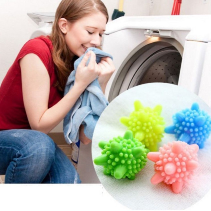 combo 10 bóng gai giặt đồ cho máy giặt giúp quần áo sạch và không dính vào nhau giá rẻ