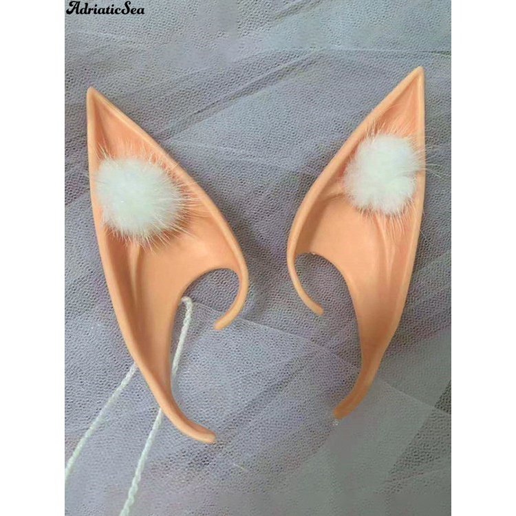 adriaticsea Lightweight Ear Props Halloween Themed Fairy Ears Decor Comfortable to Wear for Home