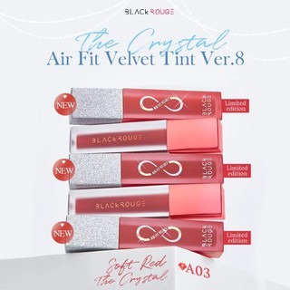 Son Kem Lì Black Rouge The Crystal Air Fit Velvet Tint Season 8