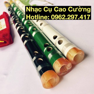 NOTE Sáo Trúc Dizi bọc giả ngọc 2 đầu