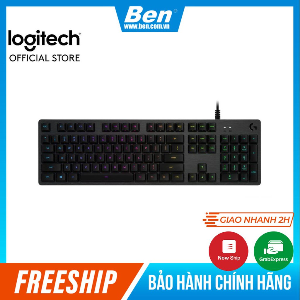 Bàn phím Game Switch Cơ RGB Logitech G512 - Bảo Hành Chính Hãng - BenComputer