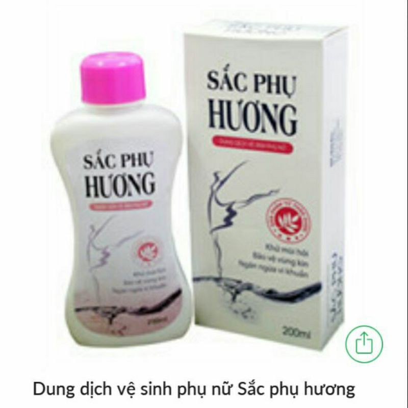 Dung dịch vệ sinh Sắc Phụ Hương chai 200 ml