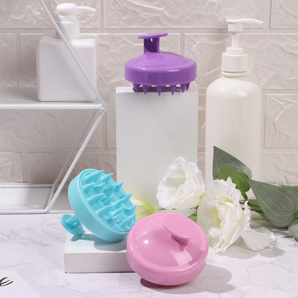 Dụng Cụ Mát Xa Da Đầu Bằng Silicone Tiện Dụng Khi Tắm