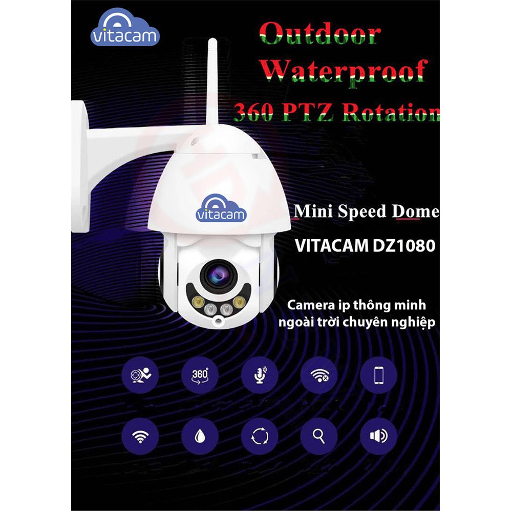 VITACAM DZ1080 – CAMERA QUAY QUÉT 2MP (FULL HD 1080P)
