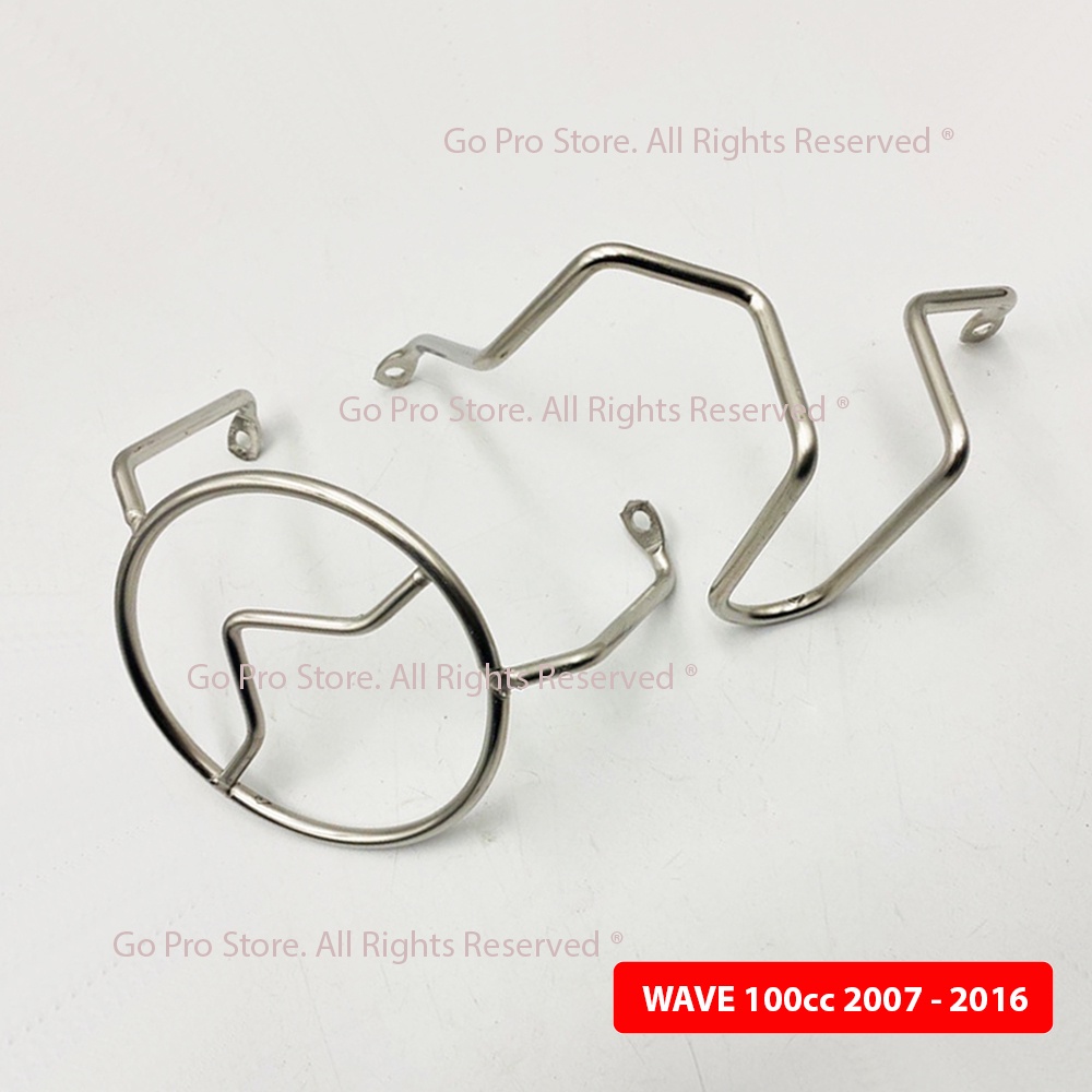 Bộ Khung INOX Bảo Vệ Lốc Máy Xe WAVE