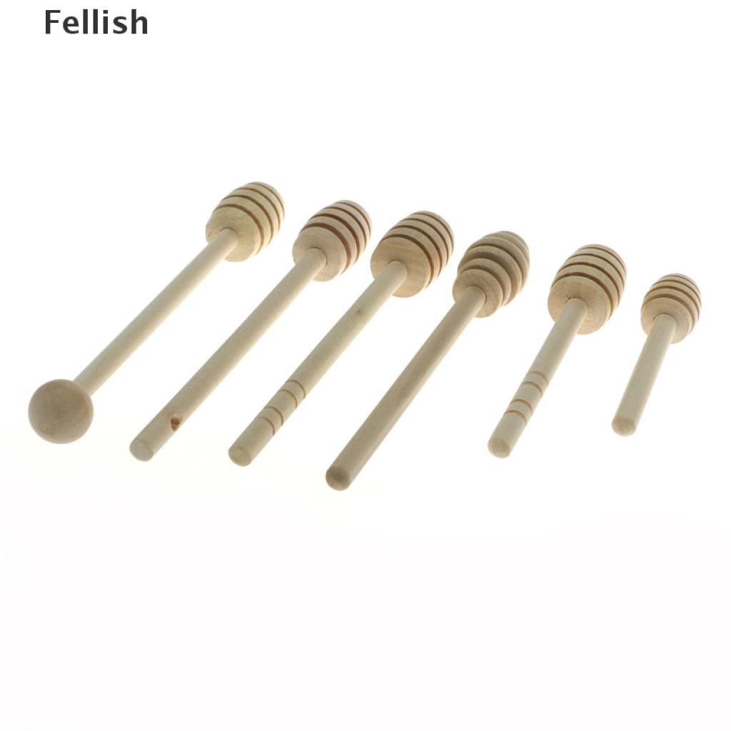 Muỗng Múc Mật Ong Bằng Gỗ Cán Dài 436vn