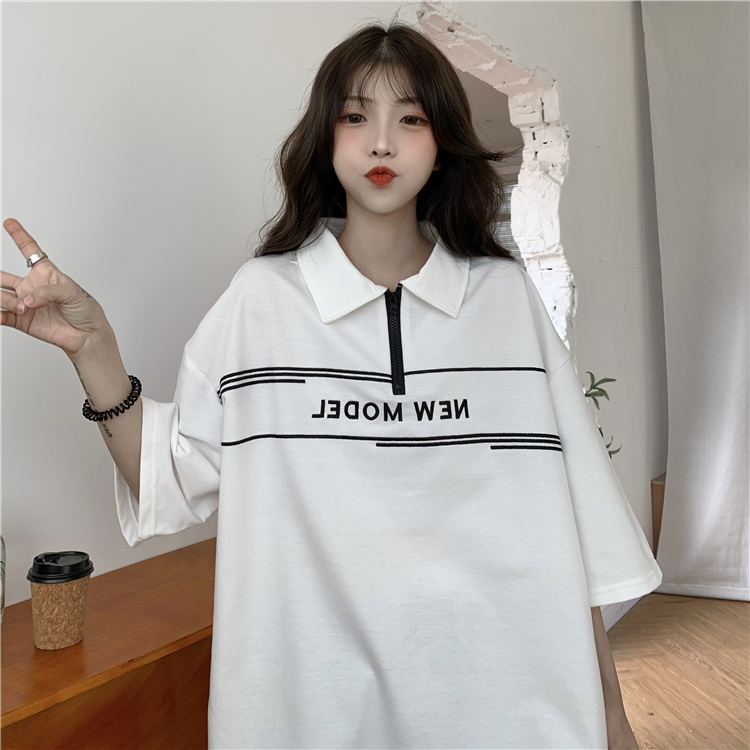 Áo Thun Polo Tay Ngắn Phong Cách Hàn Quốc XInh Xắn Cho Nữ | BigBuy360 - bigbuy360.vn