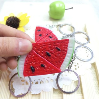 Móc khóa hình dưa hấu
