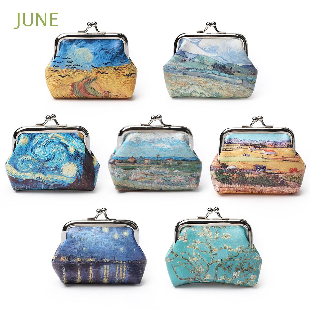 Money Vintage Hasp Mini Handbag Cash Card Change Bag