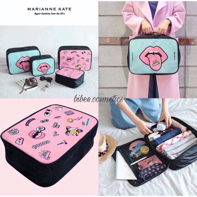 Túi đựng mỹ phẩm/đựng đồ du lịch Marianne Kate Korea