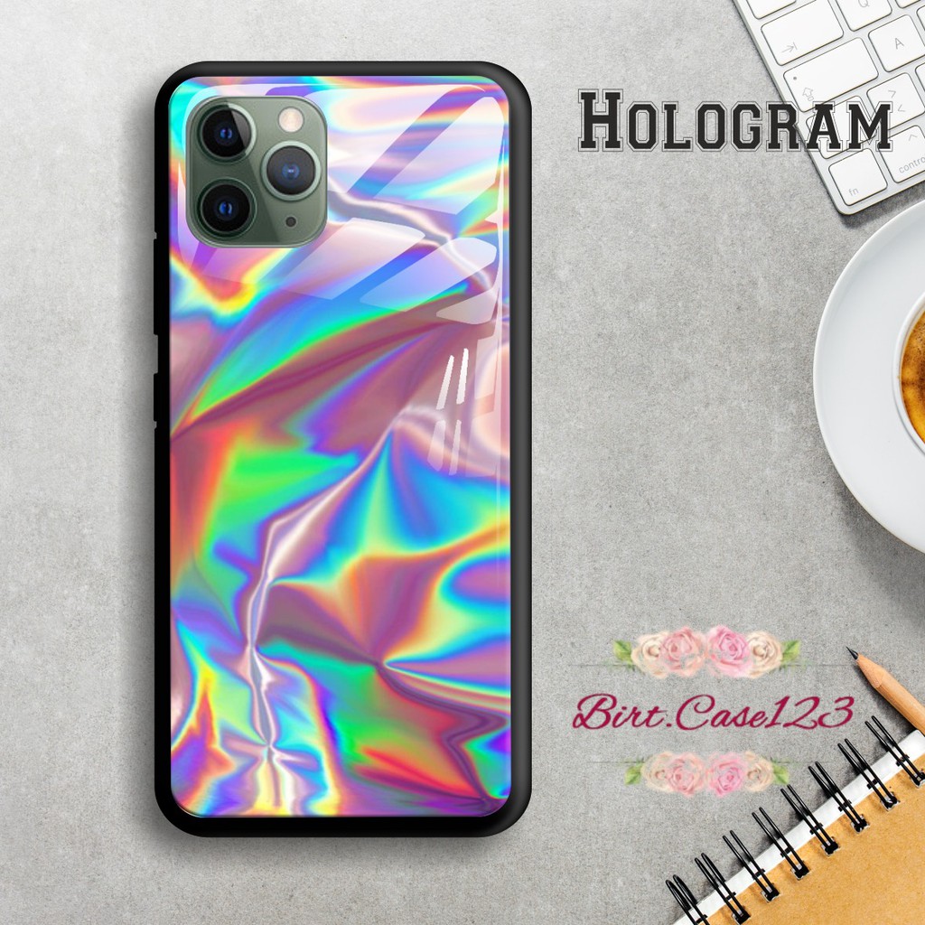 Lưng Ốp Điện Thoại Mặt Kính Họa Tiết Hologram Cho Xiaomi Redmi 3 4a 5a 6 6a 7 7a 8 8a Pro 9 9a Note 3 4 5 6 7 8 9 10 Bc1431