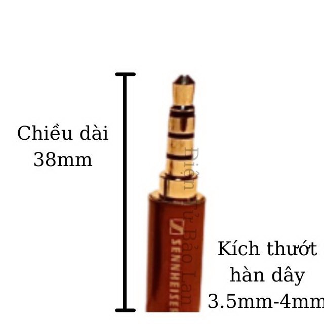 Jack 3.5 4 Khấc, Jack 3 Ly 4 Nấc Sennheiser