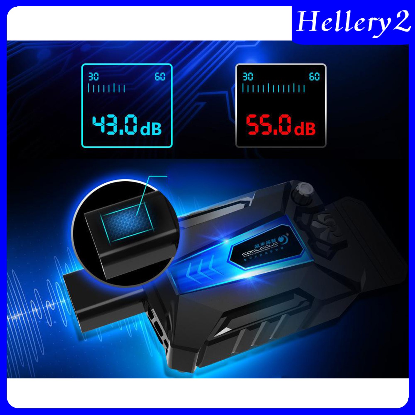 Quạt Tản Nhiệt 2000-4100rpm Cho Laptop Notebook