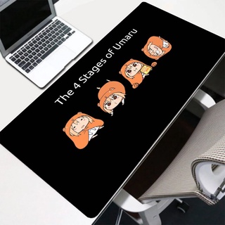 Miếng lót chuột chơi game cỡ lớn họa tiết anime rgb dễ thương