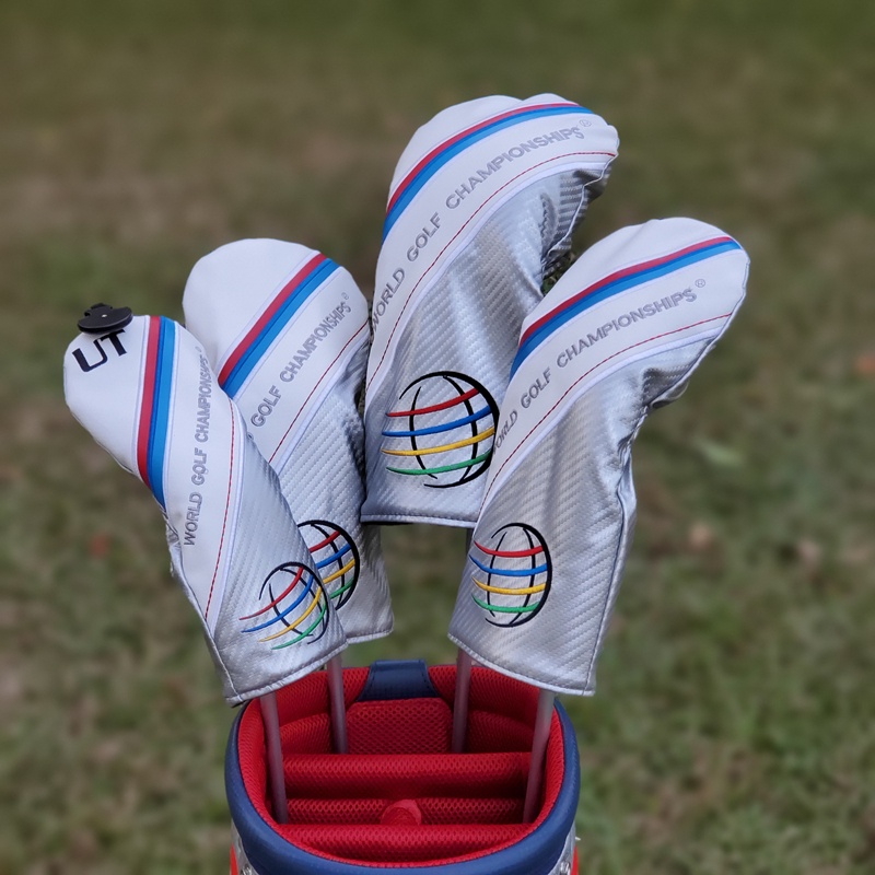 WGC Giải Vô Địch Thế Giới Golf Head Cover Thanh Gỗ Bộ Cap BóngHeadgear Bóng Bảo Vệ rJcj