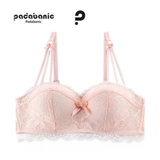  Padabanic B137 Áo Lót Ren Không Gọng Siêu Ôm Đệm Ngực Chất Cotton Cao Cấp Mềm Mại 
