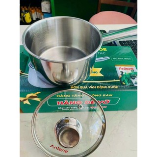Quánh inox đáy từ 16cm quà từ Anlene