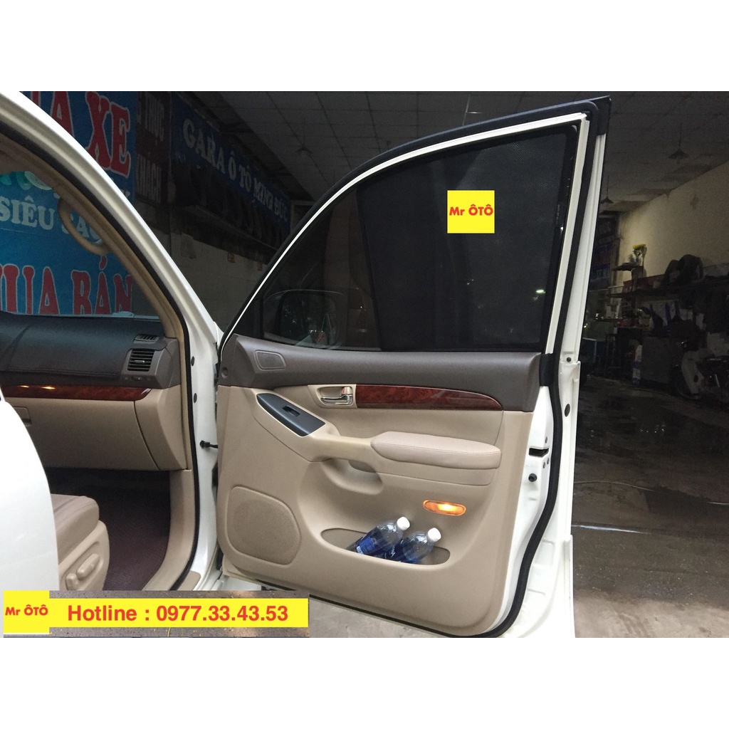 Rèm Che Nắng  Xe Toyota Land Cruiser Prado 2006-2010 chống UV Hàng Loại 1 MR.ÔTÔ -Bảo Hành 2 Năm