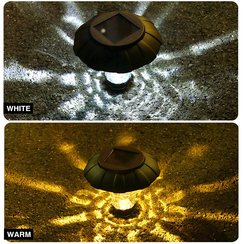 Đèn LED Năng Lượng Mặt Trời Chống Thấm Nước Dùng Trang Trí Sân Vườn