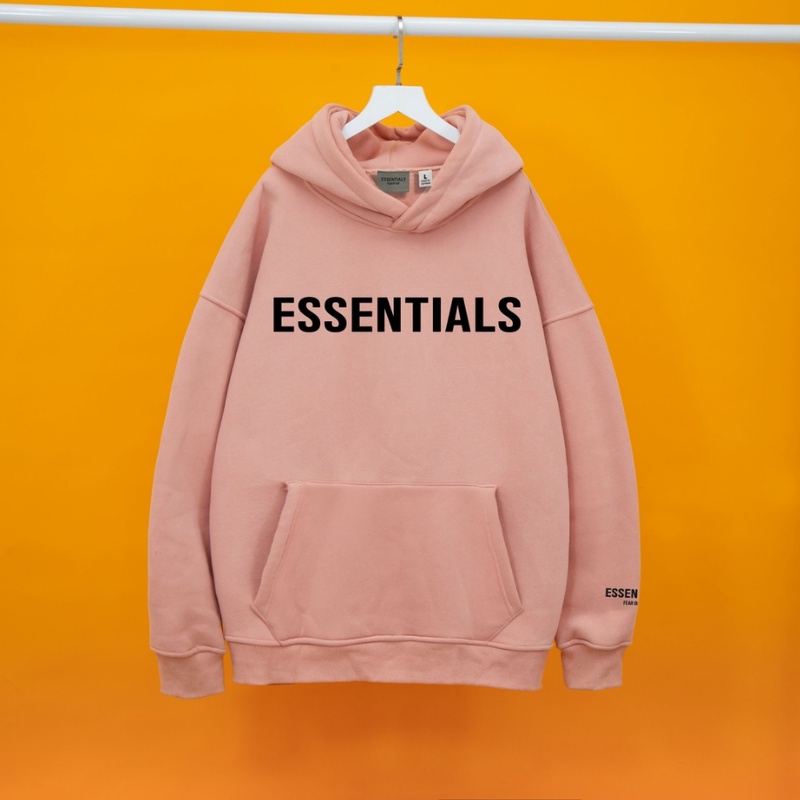 Áo nỉ hoodie Essentials In cao su nổi Soreno shop , áo nỉ bông unisex nam nữ HD01