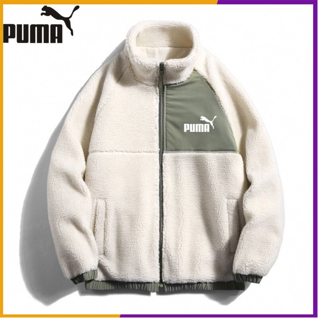 (ORDER) Áo khoác lông cừu Nam Nữ thể thao in logo Puma năng động cá tính thời trang (984613) [Giá Tốt]