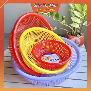 Rổ nhựa tròn to nhỏ đủ size, rổ nhựa chữ nhật duy tân