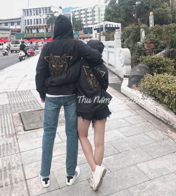 Áo khoác kaki lưng đầu sói | BigBuy360 - bigbuy360.vn