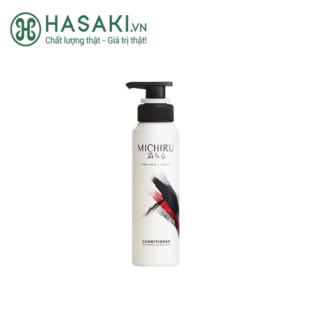 Dầu Xả Michiru Ngăn Gãy Rụng &amp; Làm Dày Tóc Conditioner 180g