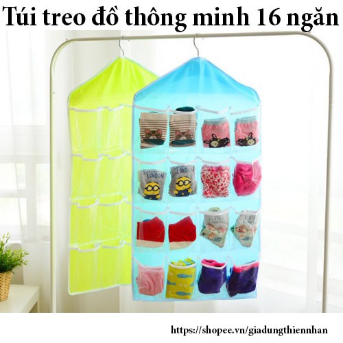 Túi treo đồ tiện ích 16 ngăn giadungthiennhan