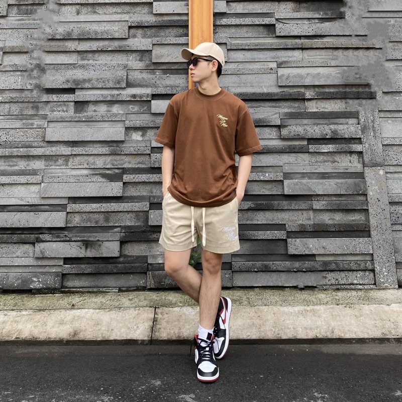 Áo thun Blank - Tobacco Brown