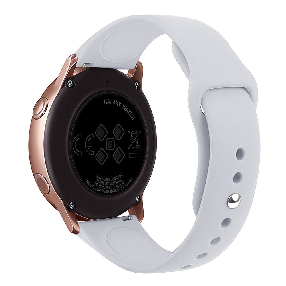 Dây đeo đồng hồ thay thế bằng silicon 20 mm cho Samsung Galaxy Watch Active 2 40mm/44mm/Galaxy Active
