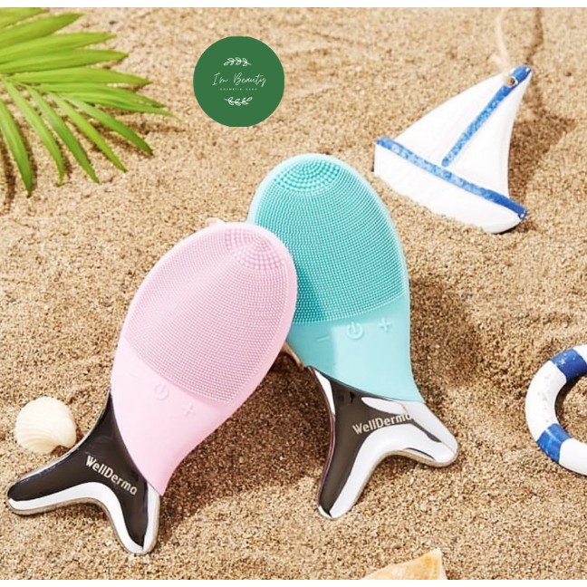 [Chính Hãng] Máy Rửa Mặt Con Cá Wellderma Korea