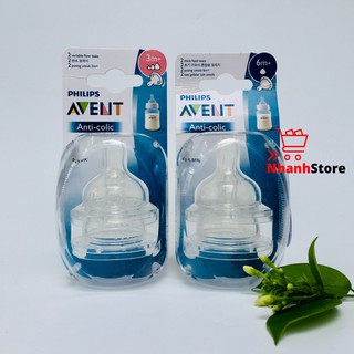 Núm ti thay bình AVENT Classic (Số 1-4)