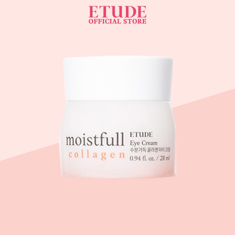 Kem Dưỡng Ẩm Mắt ETUDE 21AD  Chứa Collagen Chăm Sóc Da 28ml